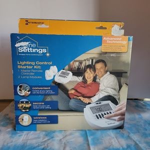 Home settings wireless home control center. starter kit, see pics.